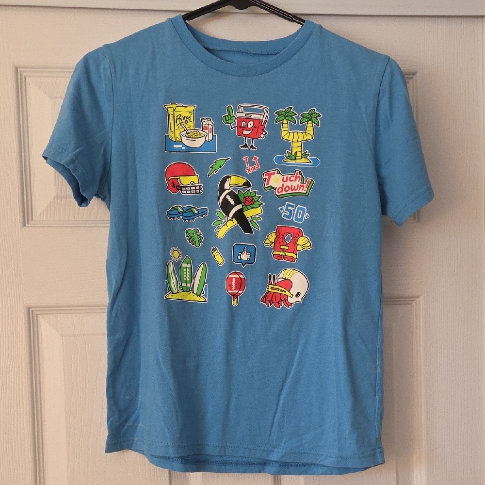 Under Armour Kids Blue Graphic Tee